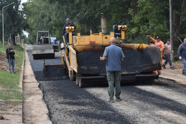 Finalizamos la pavimentaci&oacute;n de calle Mitre