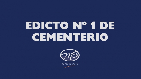 Edicto de Cementerio