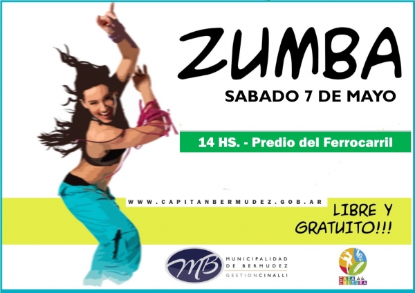 Sábado 7 de Mayo - Clases de ZUMBA