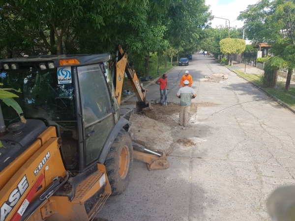 Bacheo en Barrio Celulosa